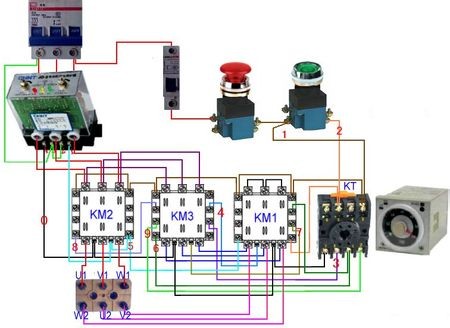 CJX2交流接觸器 打米機 啟動按鈕 關(guān)閉按鈕 11W電機 接線圖 - 已回答 - 搜搜問問